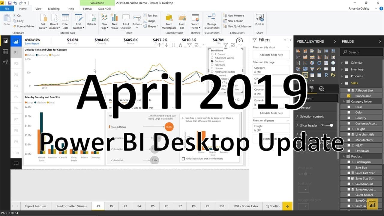 Power BI – April 2019 – Desktop Release